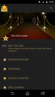 Oscars® android App screenshot 2