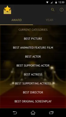 Oscars® android App screenshot 6